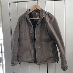 Women’s Weathered Grey Carhartt Jacket